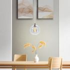 Suspension transparente en verre, Achek