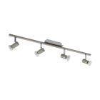 Spot plafond chromé en acier, Tjisse