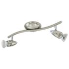Spot plafond chromé en acier, Elwin
