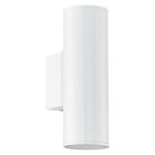 Luminaire extérieur blanc en métal, Marlies, IP44