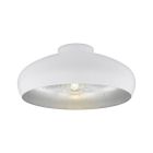 Lampe plafond blanche en métal, Egine