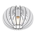 Plafonnier blanc en bois, Kiran