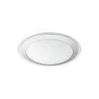 Plafonnier blanc en plastique, Marieke, 22W, 3000K LED