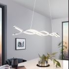 Suspension chromée en aluminium, Arantxa, 13W, 3000K LED