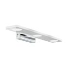 Applique murale chromée en plastique, Jan, 5W, 3000K LED, IP44