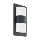 Luminaire extérieur anthracite en acier, Maika, IP44