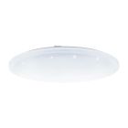 Lampe plafond blanche en acier, Eloise, 36W, couleur réglable LED