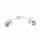 Spot plafond blanc en acier, Tinke