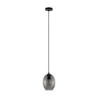 Suspension grise en verre, Lucian