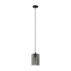 Suspension grise en verre, Lucian