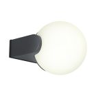 Luminaire extérieur noire en aluminium, Lydia, IP65