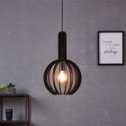 Suspension en bois noire, Kenney