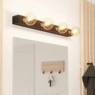 Applique murale noire en aluminium, Raoul