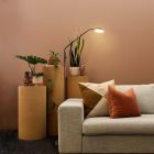 Lampadaire liseuse noir moderne, Salvador, 5W, 3000K LED, avec interrupteur