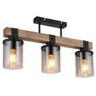 Plafonnier industriel bois, Lubertha