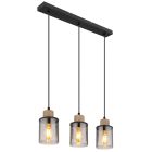 Suspension noire en verre, Resa