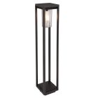 Luminaire extérieur noir en plastique, Vildan, IP44
