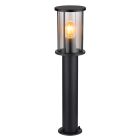 Luminaire extérieur noir en acier inoxydable, Kors, IP54