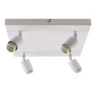 Pavillon cache fil blanc en aluminium, Rika