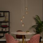 Suspension moderne transparente, Berliane, 4W, 2700K LED