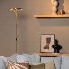Lampadaire moderne laiton, Celeste, 21W, 2700K LED, avec variateur tactile