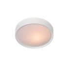 Lampe plafond moderne blanche, Lex