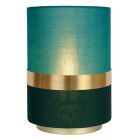 Lampe de table rétro dorée, Tusse, avec interrupteur