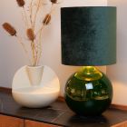 Lampe de table rétro verte, Esterad, avec interrupteur
