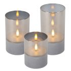 3 lampes bougies à piles Velas