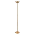 Lampadaire liseuse moderne laiton, Zenith, 20W, 3000K LED, avec variateur tactile