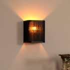 Applique murale en bambou noire, Tagalog