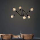 Suspension moderne noire, Lester