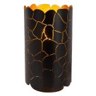 Lampe de table moderne noire, Almelo, avec interrupteur