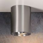 Spot plafond moderne chromé, Tube