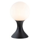 Lampe de table moderne noire, Moya, avec interrupteur
