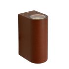 Luminaire extérieur moderne couleur rouille, Boogy, IP44