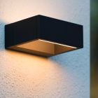 Luminaire extérieur moderne anthracite, Goa, 6W, 3000K LED, IP54