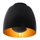 Lampe plafond classique noire, Nolan