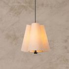 Suspension en tissu beige, Gregory