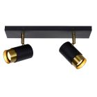 Spot plafond moderne doré, Floris