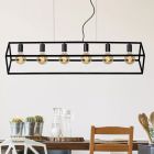 Suspension moderne noire, Fabian