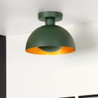 Lampe plafond moderne verte, Siemon