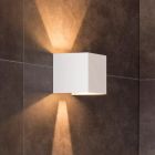 Applique up and down moderne blanche, Axi, 6W, 2700K LED, IP54