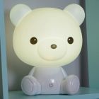 Lampe de table pour enfants blanche, Dodo Bear, 3W, 3000K LED