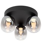 Lampe plafond moderne grise, Tamino, 5,6W, 3000K LED