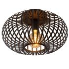 Lampe plafond rétro noire, Manuela