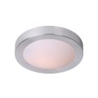 Lampe plafond en aluminium argentée, Fresh, IP44