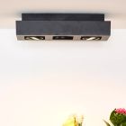 Spot plafond moderne noir, Xirax