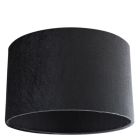 30 cm abat-jour en velours anthracite, Rody