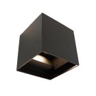 Luminaire extérieur noire moderne, Dion, 6W, 3000K LED, IP54